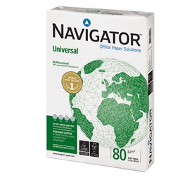 [39257MP] Mini Pallet 50 risme carta A4 80gr 500Fg Bianca Navigator Universal (max 1