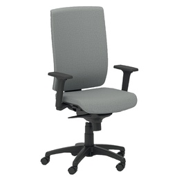 [96228] Poltrona semidirezionale Kind KIAT grigio chiaro con braccioli regolabili