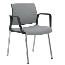 [96230] Seduta attesa Kind KI4GNBR grigio chiaro con braccioli inclusi