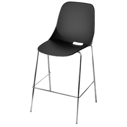 [96460] Seduta attesa Quick QKS nero senza braccioli