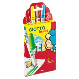 [98429] Astuccio 6 Pennarelli Giotto BebE'