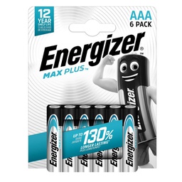 [98542] Blister da 6 Pile Alcalina AAA MAX PLUS-Energizer