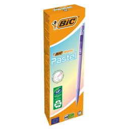 [98568] Scatola 12 portamine HB 0.7mm Matic Pastel Bic