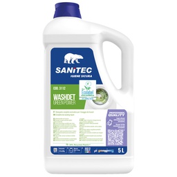 [98816] Detersivo liquido lavatrice WASHDET GREEN POWER 5Lt Sanitec