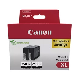 [CAN9254B011] Canon Cartuccia Ink PGI-2500XL Nero conf doppia