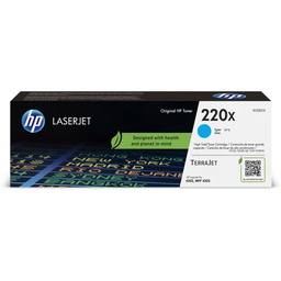 [HPW2201X] HP Cartuccia toner originale ciano LaserJet HP 220X_5.500 pag
