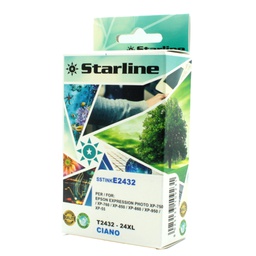 [SSTINKE2432] CARTUCCIA INK CIANO PER PRINT C/EPSON T2432
