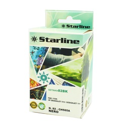 [SSTINKH82BK] Starline Cartuccia ink per Hp N.82 Nero 69ML