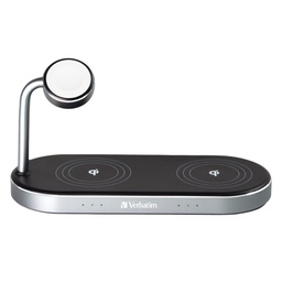 [VERB49557] Verbatim Supporto di ricarica wireless 3-in-1 WCS-03