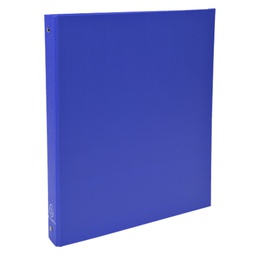 [102337] Raccoglitore foderato polipropilene 4anelli 30mm A4 blu scuro 51372E Exacompta