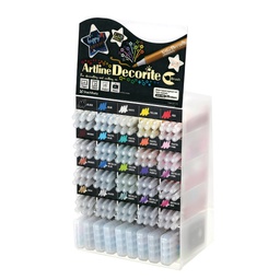 [93107] Expo 156 marcatore Decorite Brush punta pennello col.ass. Artline