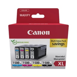 [CANPGI1500XLMU] Canon Cartuccia PGI-1500XL BK/C/M/Y