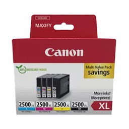 [CANPGI2500MPI] Canon Cartuccia PGI-2500CL BK/C/M/Y