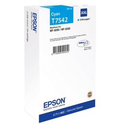 [EPST75424N] CARTUCCIA INCHIOSTRO CIANO XXL T7542 DURABRITE PRO