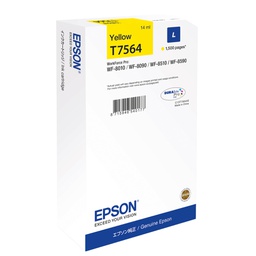 [EPST75644N] TANICA INCHIOSTRO A PIGMENTI GIALLO EPSON DURABRITE ULTRA, L WF-8xxx Series
