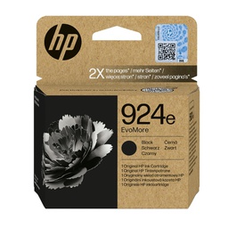 [HP4K0V0NE] Hp Cartuccia Ink Nero_ 924e EvoMore_1.000 pag
