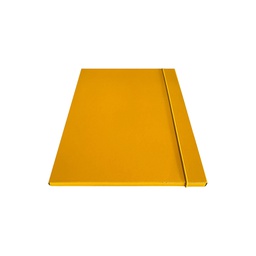 [STL5303] Cartella c/elastico tondo giallo dorso 1cm Starline
