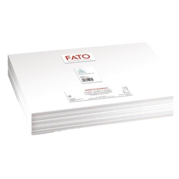 [102551] 480 Tovagliette Easy Ecolabel in fibra riciclata 40x30cm bianco Fato