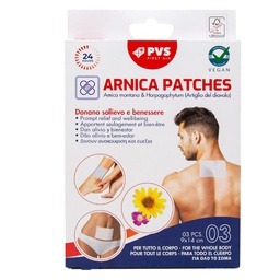 [102665] Scatola 3 CEROTTI ARNICA 9x14cm PVS
