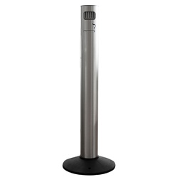 [100875] Posacenere da esterno in alluminio verniciato inox satinato Stilcasa