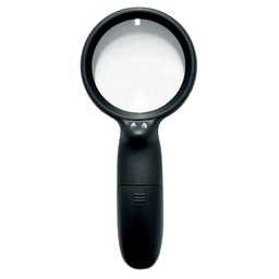 [102650] Lente di ingrandimento diametro 7,5cm con led 1137 LEBEZ