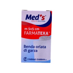 [102648] Scatola 12 bende di garza orlata 5cm x 5mt