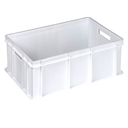[102656] Cassa alimentare Europa 60x40x22cm 42L neutro Mobil Plastic