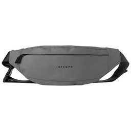 [102586] Marsupio Drop gomma antipioggia dim. 37x14x5cm grigio InTempo