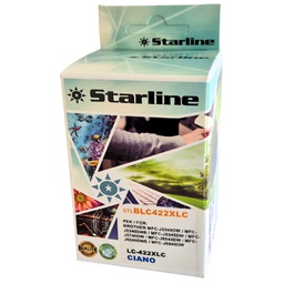 [STLBLC422XLC] Starline Cartuccia Ciano per Brother LC-422XLC