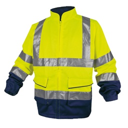 [95835] Giacca PHVE2 panostyle Tg. L giallo fluo e blu