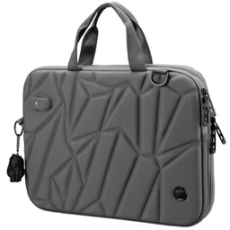 [102732] Borsa porta notebook 16'' Vacallo grigio chiaro SWISS Digital DESIGN