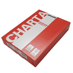[102819] Carta Premium Quality A4 80gr 500fg Olivetti Red