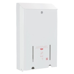 [102856] Dispenser per assorbenti Artemis 2 colonne metallo verniciato bianco Mar Plast
