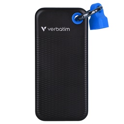 [VERB32191] Verbatim Pocket SSD USB 3.2 Gen 2 1TB Nero/Blu