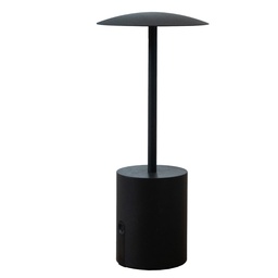 [103036] Lampada da tavolo Rocket a LED in alluminio nero