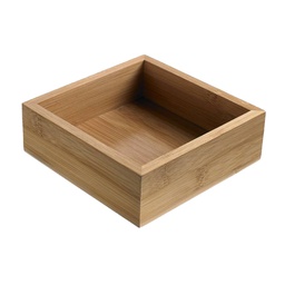 [103061] Contenitore buffet 15,3x15,3x5cm bamboo Leone