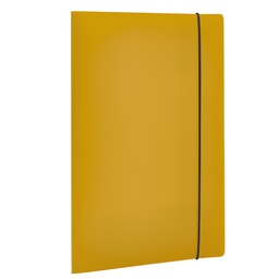 [103160] Cartella 3 Lembi HOLOS in PP giallo sabbia 25x35cm Fellowes