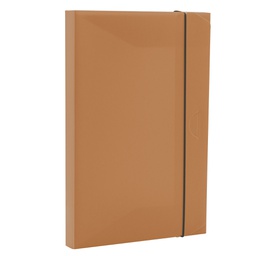 [103166] Cartella progetto HOLOS dorso 3cm in PP marrone 34,5x23,5x3cm Fellowes