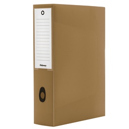 [103169] Scatola progetto plus HOLOS dorso 8cm in PP marrone 25x35x8cm Fellowes