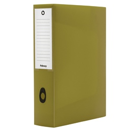 [103171] Scatola progetto plus HOLOS dorso 8cm in PP verde 25x35x8cm Fellowes