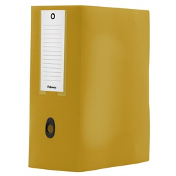 [103176] Scatola progetto plus HOLOS dorso 15cm in PP giallo sabbia 25x35x15cm Fellowes