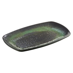 [103190] Piatto rettangolare Linea Amazzonia 23,5x15x2,5cm melamina Leone