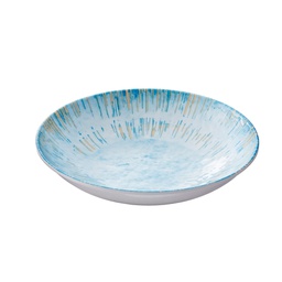 [103204] Piatto fondo Linea Oceano D18,5x4cm melamina Leone