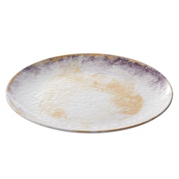[103212] Piatto piano Linea Galassia D27x2,5cm melamina Leone