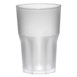 [103250] Conf. 5 Bicchieri Granity 400ml in PP satinato Leone