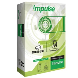 [103379] Carta da fotocopie A4 75gr 500fg Bianca Impulse 75