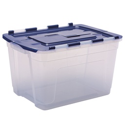[103357] Contenitore multiuso con coperchio a cerniera 43x59xH35cm 55L Bankers Box