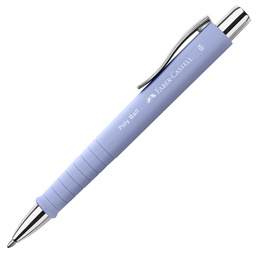 [103386] Penna a sfera 0,7mm Poly Ball Urban fusto pale iris Faber Castell