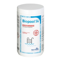 [103621] Disinfettante granulare per acque di piscine Biopool 56 in barattolo da 1Kg