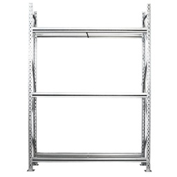 [103651] Scaffale 3 ripiani in acciaio per pneumatici 150x50cm H220cm Tecnotelai